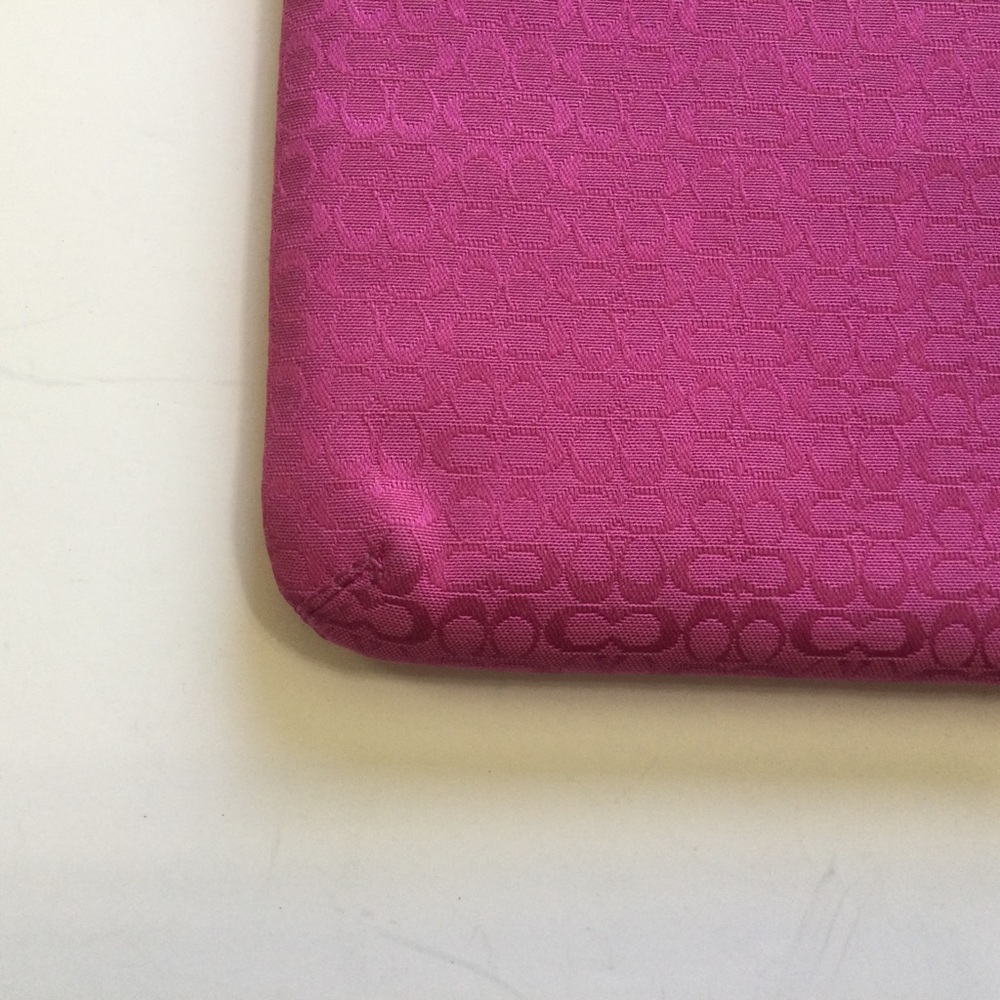 Coach Signature Fabric Canvas Tablet Case - Picture 4 of 6